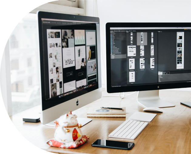 Digital agency illustration